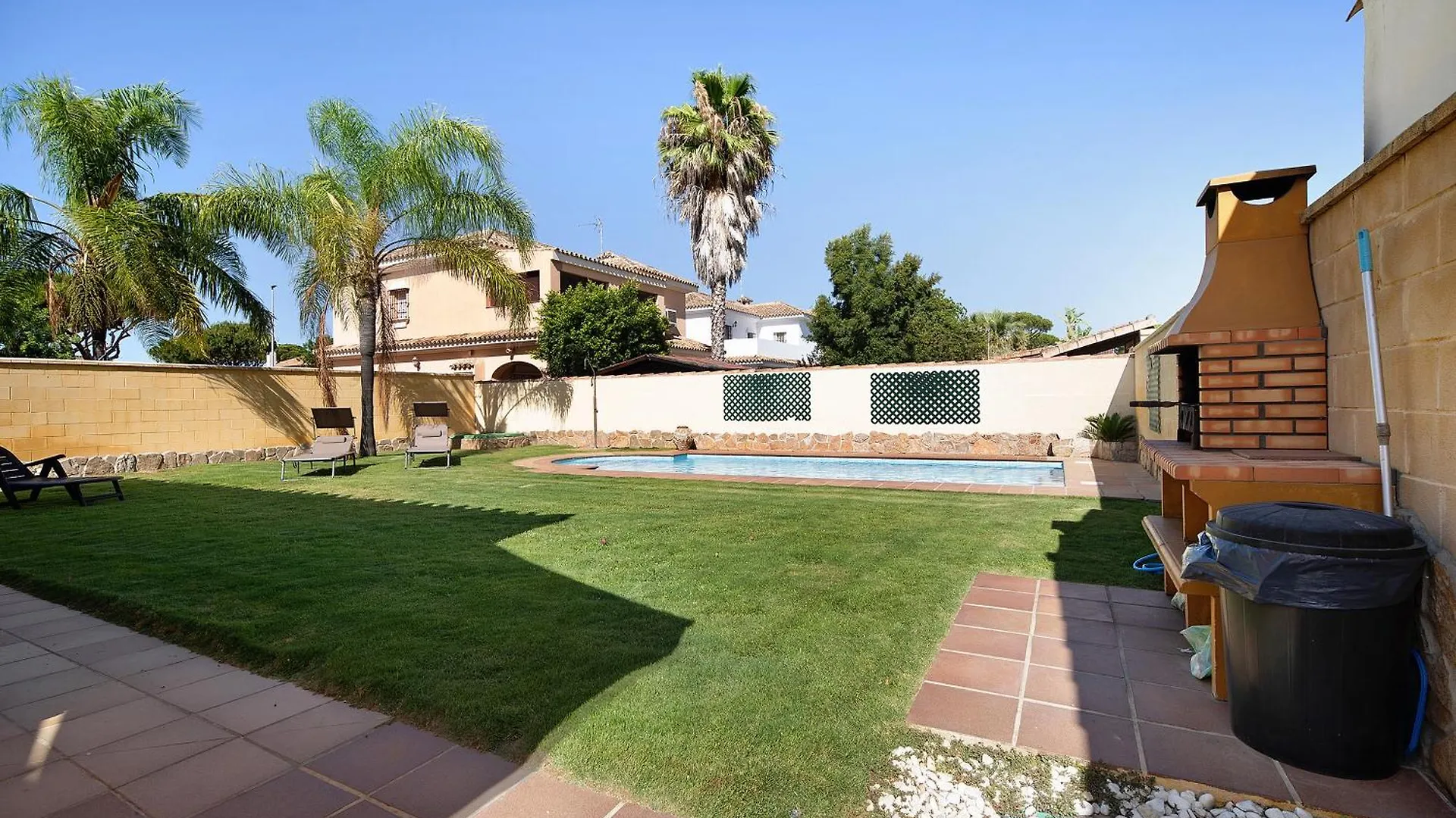 בית נופש צ'יקלנה דה לה פרונטרה Chalet Con Piscina En La Barrosa